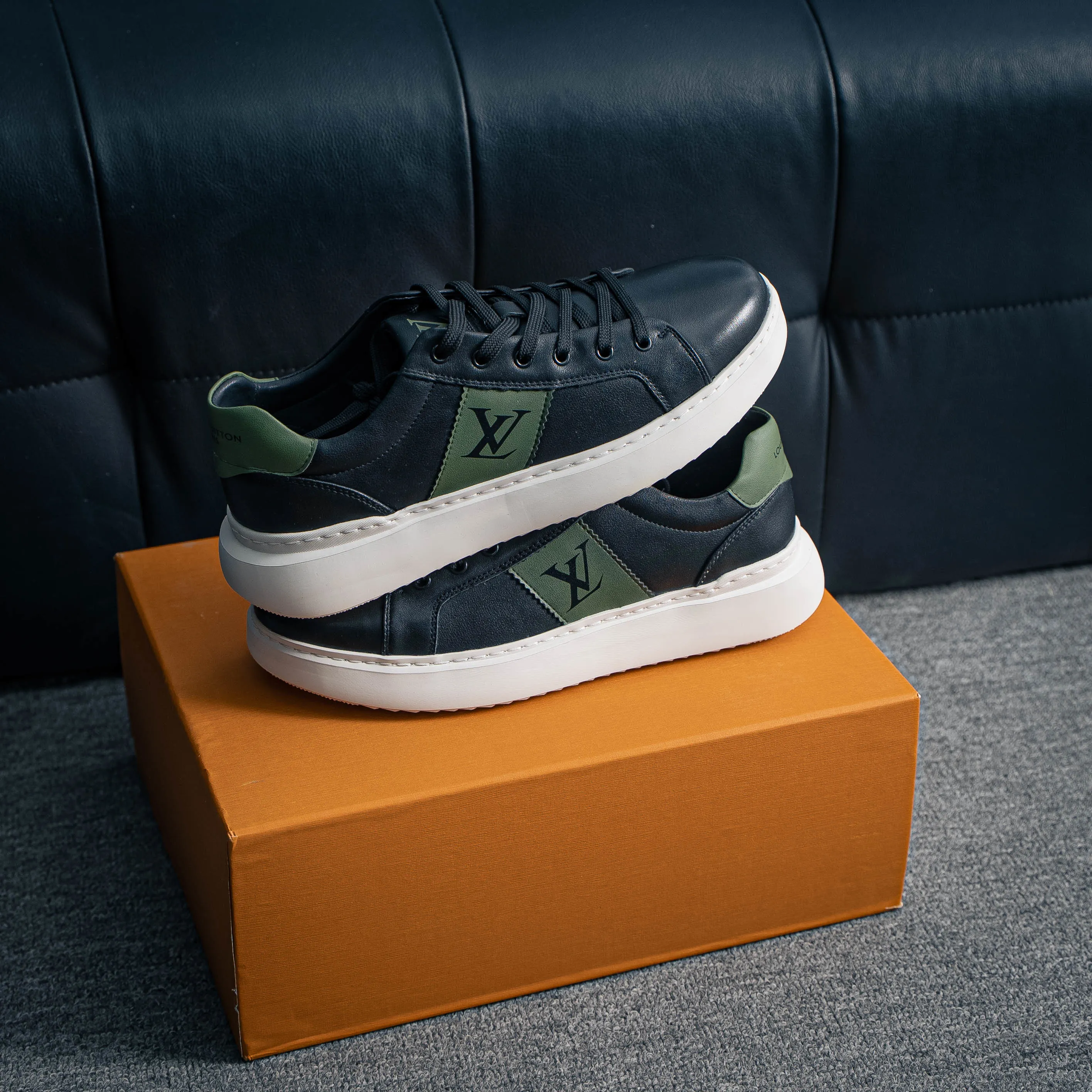 Louis Vuitton LVMen Shoes Skate Shoes Series # Quality Versatile ， ！Shoes Cowhide Leather ，